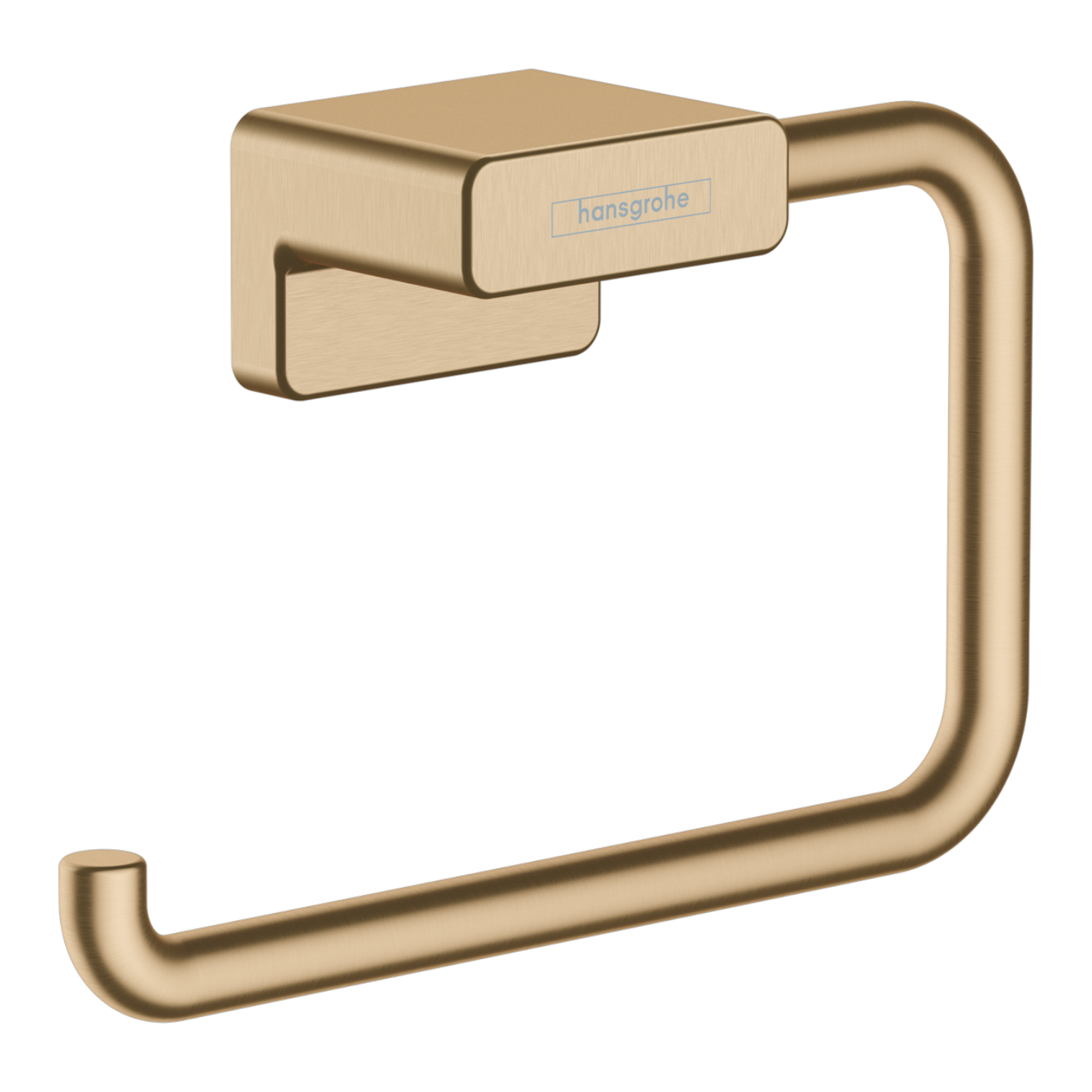 154__hpr02965_tif Hansgrohe AddStoris WC papír tartó fedél nélkül Szálcsiszolt Bronz (41771140) - Image 1