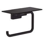 Hansgrohe AddStoris WC papír tartó polccal Matt Fekete (41772670)