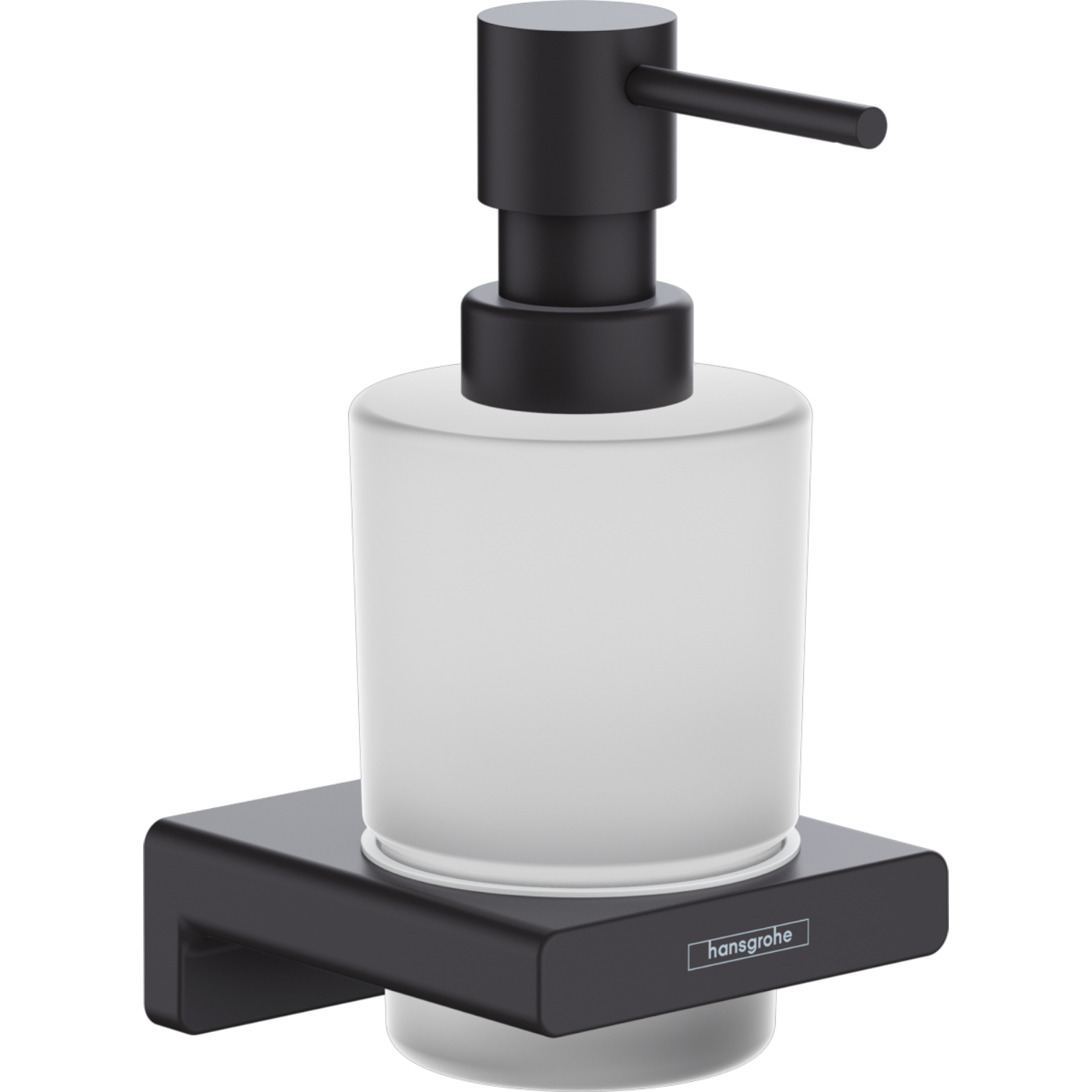 41745670 (1) Hansgrohe AddStoris Folyékonyszappan Adagoló, Matt Fekete (41745670) - Image 1