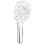 Sapho kézizuhany, 3 funkciós, 109x109mm, ABS/Króm (1204-52)