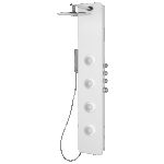 Polysan Spirit Round Termosztátos Zuhanypanel, 250x1550mm, Fehér (71151)