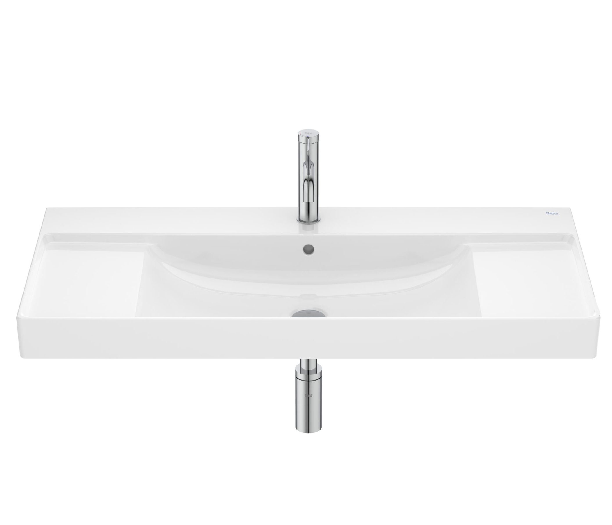 Roca Ona mosdó 100x46 cm  - Fényes (A32768A000) - Image 1