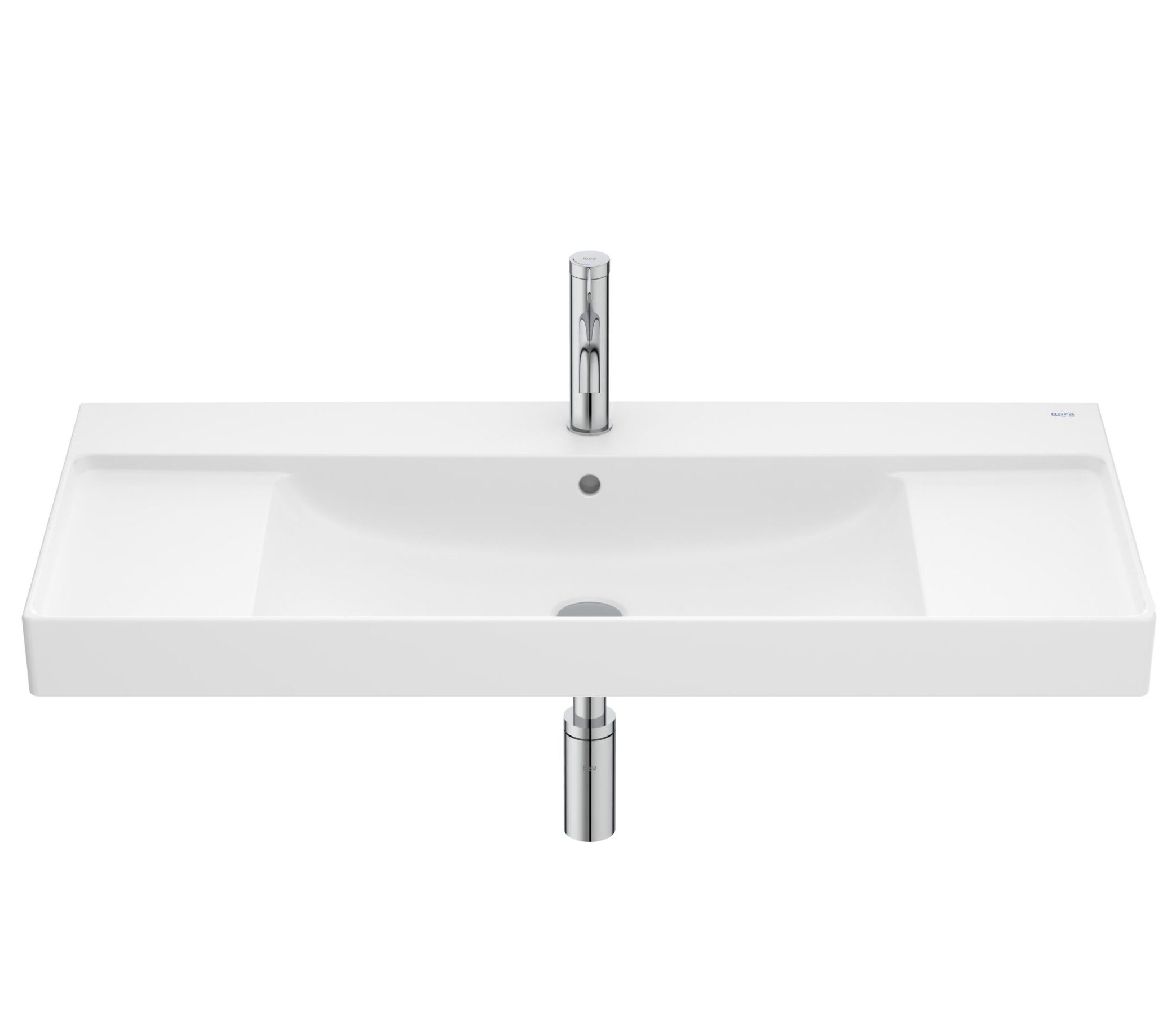 Roca Ona mosdó 100x46 cm  - Fényes (A32768A000) - Image 3