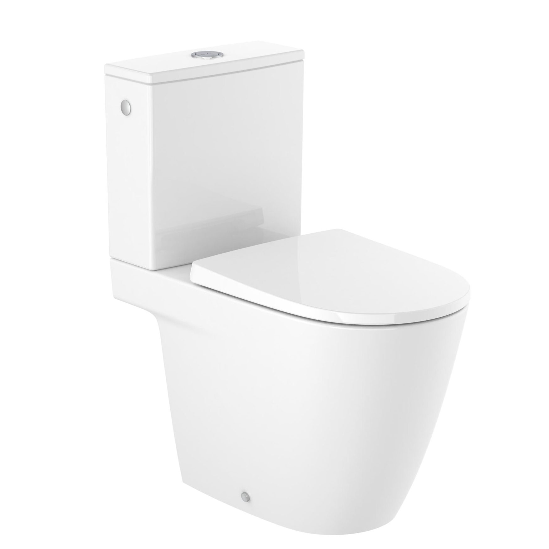 Roca Ona Monoblokkos Wc Rimless - Fényes fehér (A342687000) - Image 1