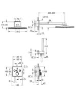 Grohe Grohterm SmartControl Zuhanyszett (34706000) - Image 2