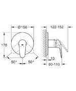 Grohe Eurostyle Zuhanycsaptelep (24046LS3) - Image 4