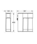 Grohe Blue Pure Fordított ozmózisos mineralizáló vízszűrő kezdőkészlet (40878000) - Image 6