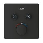 Grohe Grohterm SmartControl Termosztátos Csaptelep, 2 funkciós , Phantom Black (102166KF00) - Image 2