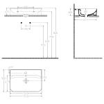 ISVEA SISTEMA U kerámiamosdó, 55x38cm (10PL53055) - Image 2