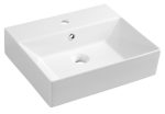 AQUALINE SISTEMA kerámiamosdó, pultra vagy falra szerelhető, 50x42cm (10SF50051)