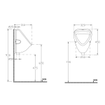 Sapho Aqualine vizelde, 45X31cm (SAP10TP92001) - Image 5
