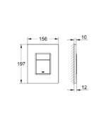 Grohe Even Nyomólap - Fehér (38966SH0) - Image 2