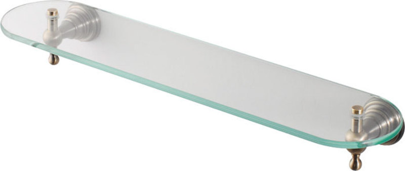 1318-15.jpg Sapho Diamond Üveg Polc 50Cm, Bronz (1318-15) - Image 1