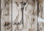 Hansgrohe AddStoris Sarokpolc, Szálcsiszolt Fekete Króm (41741340) - Image 3