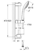 Grohe Euphoria Mono Zuhanygarnitúra (27266001) - Image 2