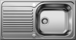 BLANCO TIPO XL 6 S rozsdamentes acél, egy medencés, csepegtetős mosogatótálca mosogatótálca 950x500/190 mm