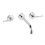 Kludi Nova Fonte Puristic fali mosdócsaptelep 240mm - Króm, Fényes (201460515)