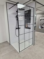 Radaway Modo New Black II Factory Walk-in fekete zuhanyfal 100x200x90cm - Kiállítási darab - Image 2