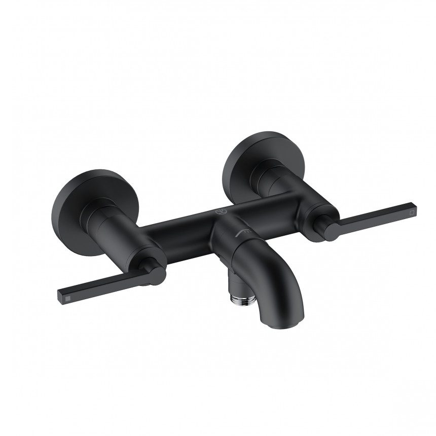 205403915_4c.jpg Kludi Nova Fonte Puristic kádcsaptelep - Fekete, Matt (205403915) - Image 1