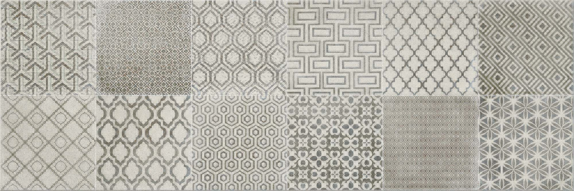 20X60_DECOR_PIEMONTE_TAUPE_PZA1 Cristacer Decor Piemonte Taupe 20X60cm Dekor csempe, Fali csempe (11268CRI) - Image 1