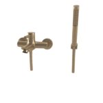 Bugnatese Kobuk kádcsaptelep zuhanyszettel   - Bronz (2202BR)