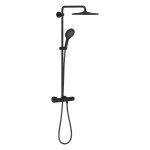 Grohe Rainshower SmartActive 310 Termosztátos Zuhanyrendszer, Phantom Black (22119KF0)