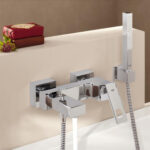 Grohe Eurocube egykaros kádcsaptelep zuhanyszettel (23141000) - Image 3