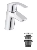 GROHE Eurosmart mosdócsaptelep Click-Clack leeresztővel (23922002) - Image 2
