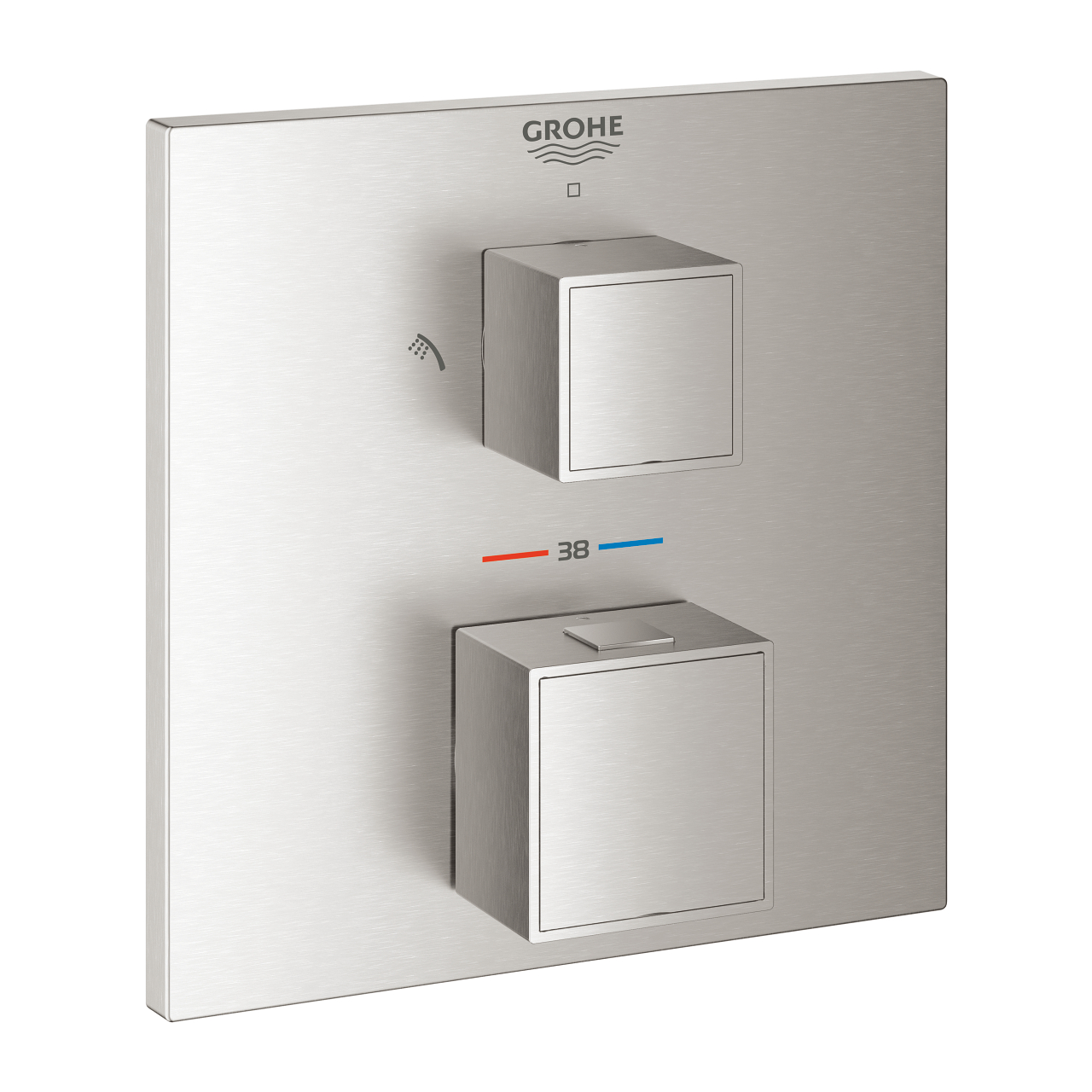 24154DC0 Grohe Grohtherm Cube Termosztátos Fal alatti zuhanycsaptelep 2 irányú váltóval (24154DC0) - Image 1