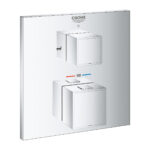 Grohe Grohtherm Cube Termosztátos Fal alatti kádcsaptelep 2 irányú váltóval (24155000)