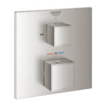 Grohe Grohtherm Cube Termosztátos Fal alatti kádcsaptelep 2 irányú váltóval (24155DC0)