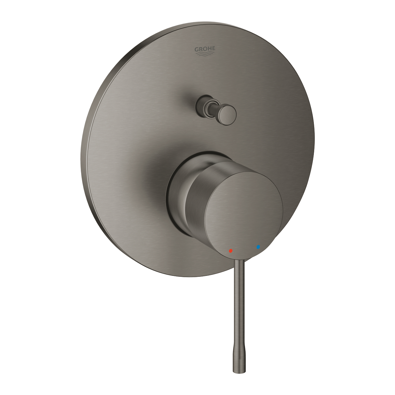 24167AL1 Grohe Essence Kád/Zuhanycsaptelep Külső rész Brushed Hard Graphite - Image 1