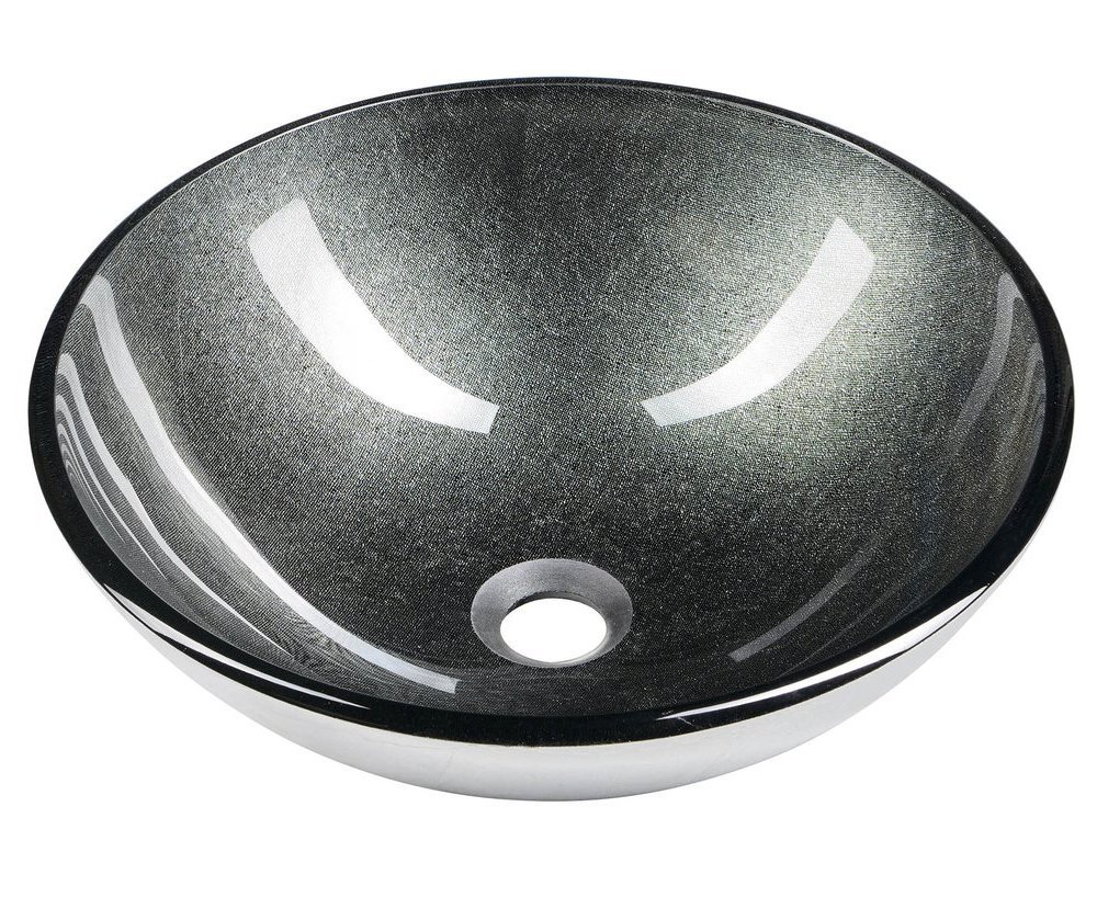 2501-16 Sapho Beauty Skin Üvegmosdó, 42cm, Metál Szürke (2501-16) - Image 1