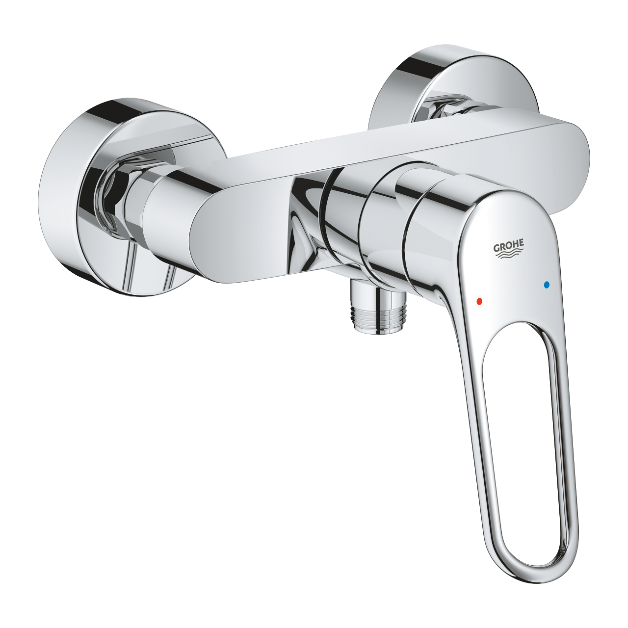 25242003_1_1 Grohe Eurosmart Zuhanycsaptelep Nyitott Kezelőkarral (25242003) - Image 1