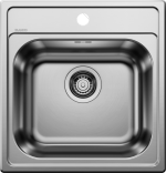 BLANCO DANA 45 rozsdamentes acél, egy medencés mosogatótálca 480x500/158 mm
