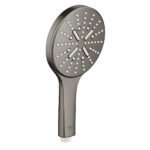 Grohe Rainshower SmartActive 130 Kézizuhany, 3 féle vízsugárral, Brushed Hard Graphite