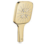 Grohe Rainshower SmartActive 130 Cube Kézizuhany, 3 féle vízsugárral, Brushed Cool Sunrise