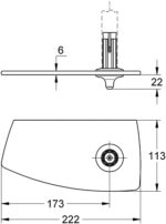 Grohe Movario Üvegpolc Zuhanyrúdhoz (28549000) - Image 2