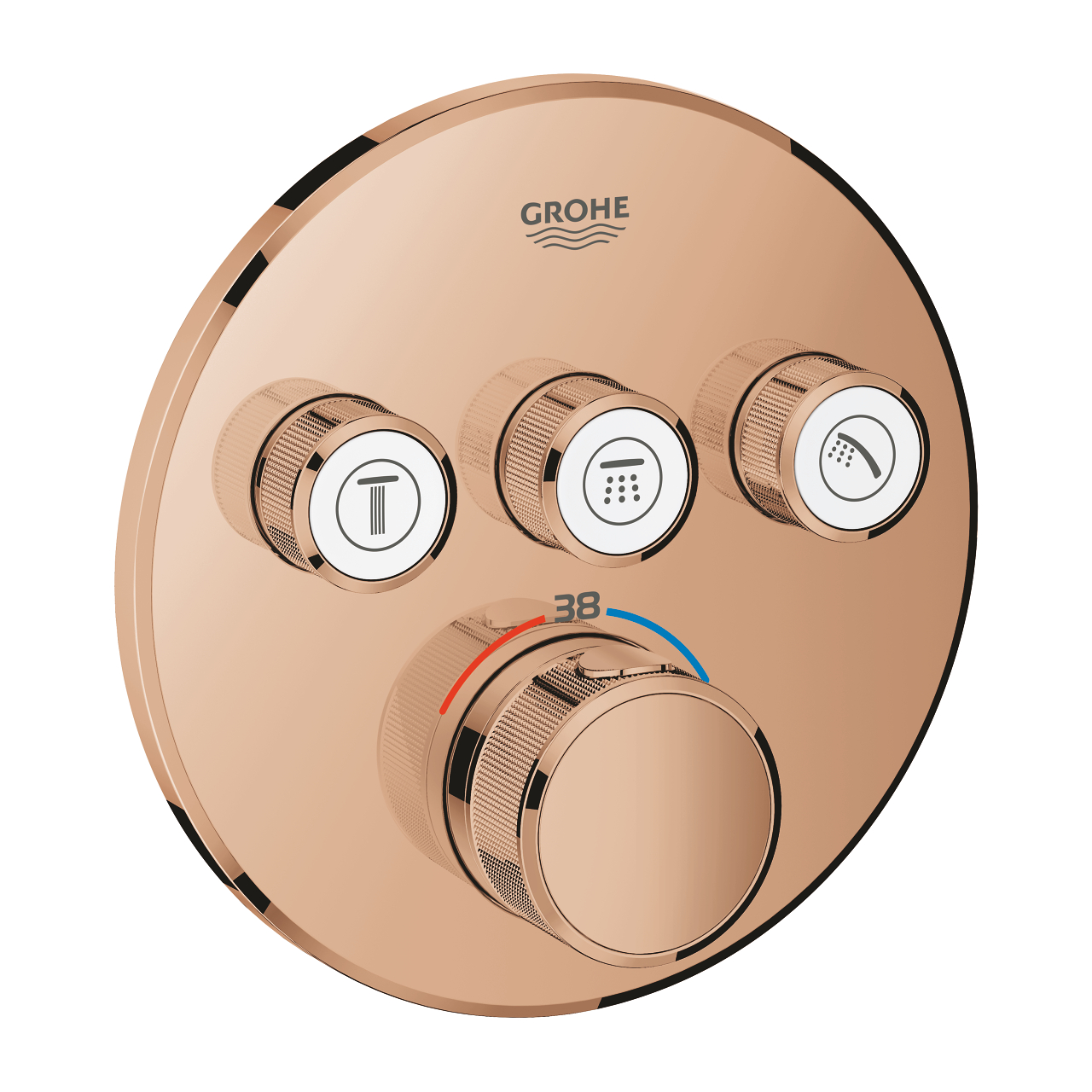 29121DA0_1_1 Grohe Grohterm SmartControl Termosztátos Csaptelep Warm Sunset (29121DA0) - Image 1
