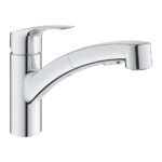 Grohe Eurosmart Kihúzható Fejes Mosogatócsaptelep Új (30305001) - Image 4