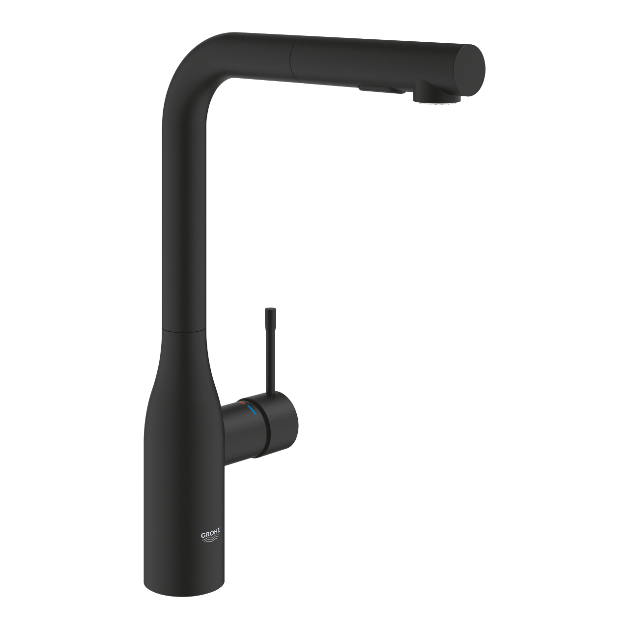 30504KF0_1_1 Grohe Essence Egykaros Mosogató Csaptelep, Phantom Black (30504KF0) - Image 1