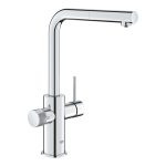 Grohe Blue Pure Minta Vízszűrős Mosogatócsaptelep Kihúzható gyöngyöztetőval (30590000) - Image 2