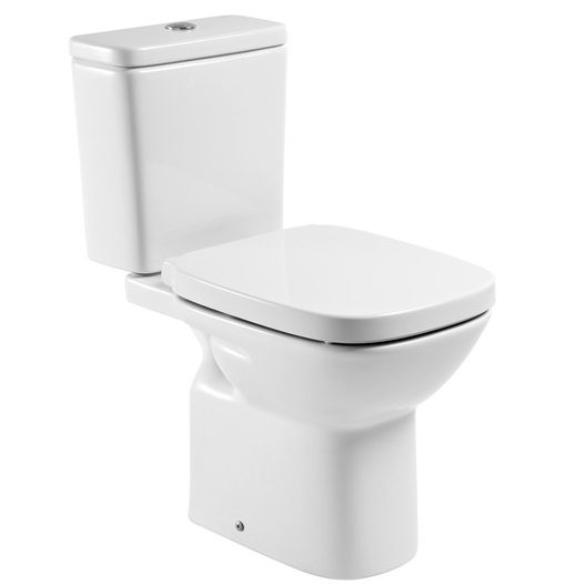 342997.jpg Roca Debba Monoblokkos WC Alsó Rész, Mélyöblítésű, Hátsó Kifolyású Tartály És Ülőke Nélkül (A342997000) - Image 1