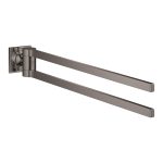Grohe Allure Dupla Törölközőtartó, Hard Graphite (40342A01)