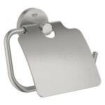 Grohe Essentials Fedeles WC Papír Tartó, Supersteel (40367Dc1)