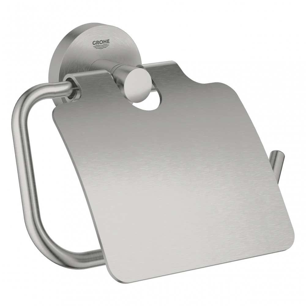 40367DC1 Grohe Essentials Fedeles WC Papír Tartó, Supersteel (40367Dc1) - Image 1