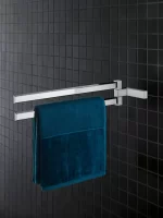 Grohe Selection Cube Dupla Törölközőtartó, 40Cm, Króm (40768000) - Image 2