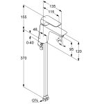 Kludi Ameo Mosdócsaptelep 95 (410260575) - Image 2