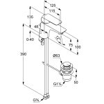 Kludi Ameo Mosdócsaptelep 75 (410290575) - Image 2