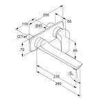 Kludi Ameo Fali mosdócsaptelep 235 (412450575) - Image 2